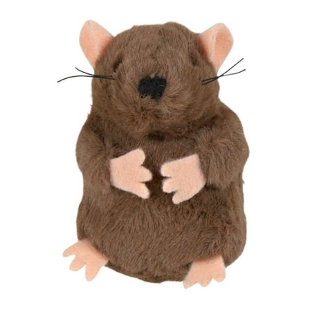 Leksak för katter mullvad, plysch, 5 cm, Trixie