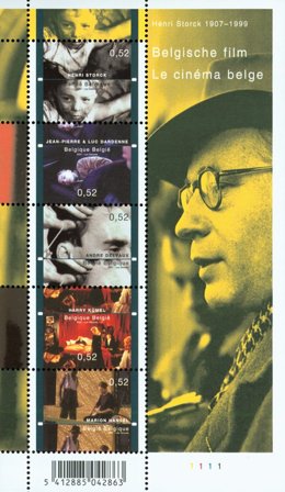 Belgien - Belgiske film - Postfrisk miniark