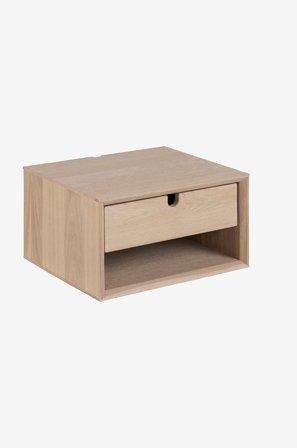AC Design Furniture - Yöpöytä Allan - Luonnonväri - Yöpöydät - - Homeroom