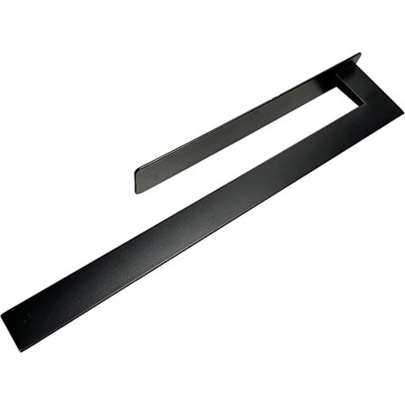 Matt Svart, Väggmonterad Handdukshållare för Badrum, Hushållspappershållare