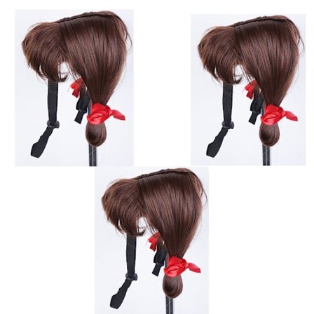 Moderigtigt sød hund kat paryk hovedbeklædning cross-dressing hår sæt sjovt