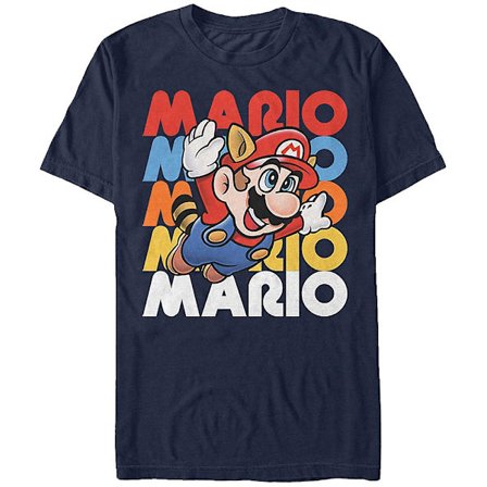 T-shirt av tvättbjörn Mario