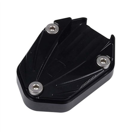 Motorcykel Fodstøtte Fod Side Stativ Forstørrelse Udvidelse Pad Support til Super TC Lite Pro 1200R TSX (Sort)