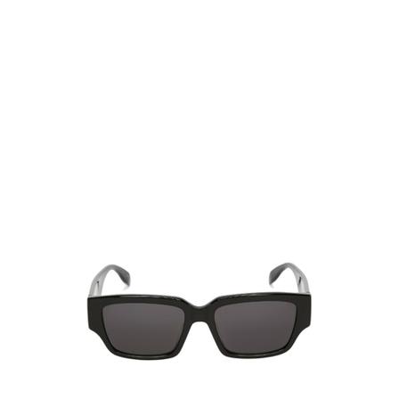 Alexander McQueen Solbriller Am329S Sort, Herre Solbriller, Størrelse: ONE Size