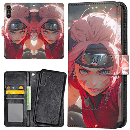Samsung Galaxy A56 5G - Plånboksfodral/Skal Sakura Naruto
