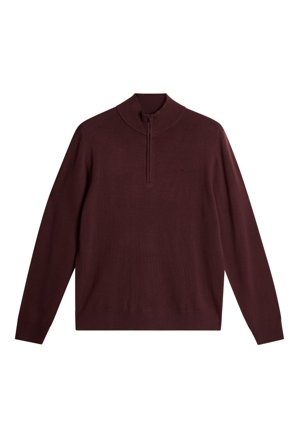 J.Lindeberg - Kiyan Merino Quarter Zip - Grau - Mann - L