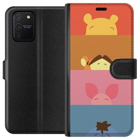 Kompatibel Tegnebogsetui til Samsung Galaxy S10 Lite Minimal Winnie Venner Farveblok Kunst