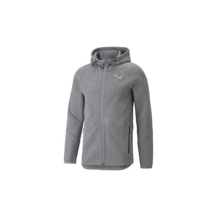 Sweatshirts Puma Evostripe Full Zip Hoodie Gråa 182 - 187 Cm/l