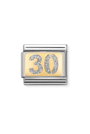 Glitter Plates 18k Gold & enamel 30 silver