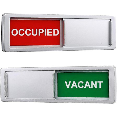 Ledig Optaget Privatlivsskilt, Ledig Optaget Dørskilt Til Hjemmekontor Toilet Konference Hoteller Hospital, Skyde-dørindikator Fortæller Om Rummet Er 