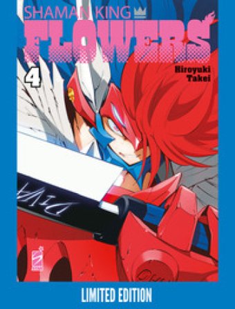 Shaman king flowers. Limited edition. Con illustration card. Con sticker esclusivo. Vol. 4 Hiroyuki Takei
