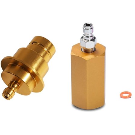 8 mm CO2-adapter och M18X1.5 hane direkt adapter till 8 mm för Soda CO2-flaska anslutning