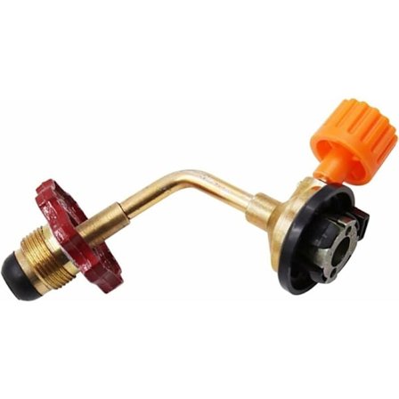 Adapter för påfyllning av propangasbehållare, propankoppling, högtrycksadapter för påfyllning av gasbehållare för campinggrill