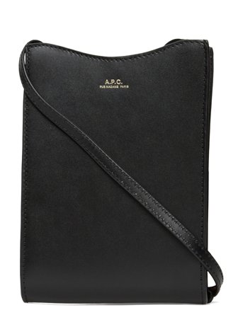 A.P.C. Neck Pouch Jamie - Black - ONE SIZE