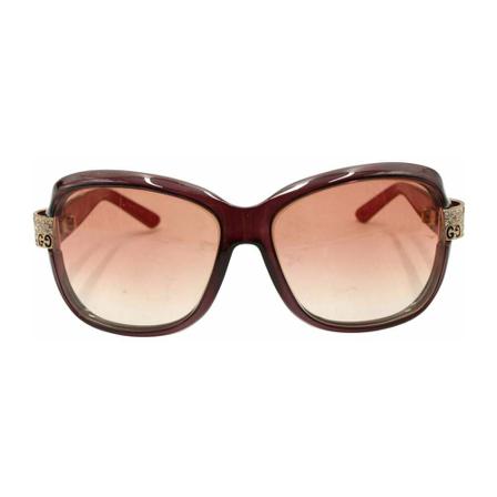 Gucci Vintage, Pre-owned Sunglasses Bruin, Dames, Maat:ONE Size