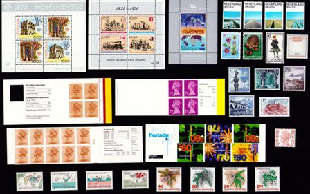 Europæiske lande - Frimærkepakke - Postfrisk