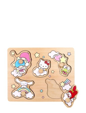 Micki Leksaker | Hello Kitty Pussel Med Knoppar | ONE SIZE