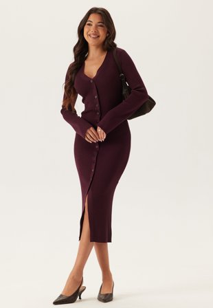 BUBBLEROOM-Knitted Cardigan Dress-M