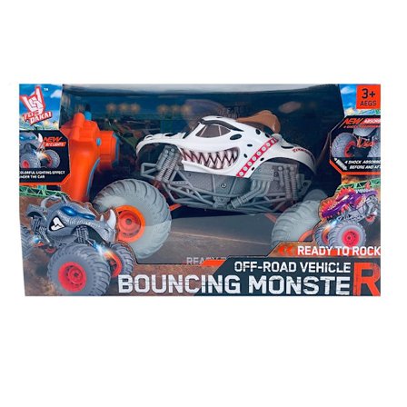 Monster Truck Radiostyrd bil - Lila eller Grå