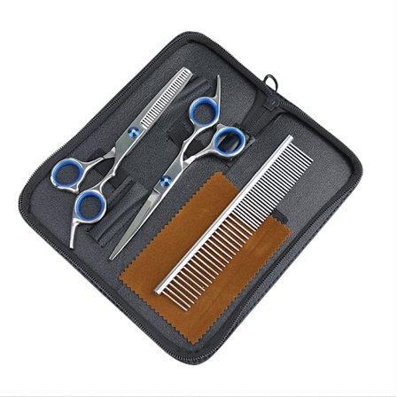 Pet Grooming Kit, 4-delat rostfritt stål Pet Grooming Sax Set