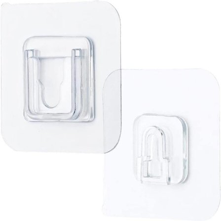 10-pack självhäftande klistermärken för ersättning av väggmonterad toalettborste B