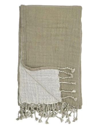 Torekov Thrown Home Textiles Cushions & Blankets Blankets & Throws Beige Boel & Jan