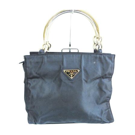 Prada Vintage HandTass , Blauw , Dames , Maat: ONE Size Vintage Tassen