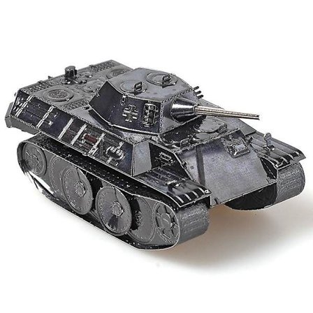 3d Metal Puzzle Gjør-det-selv-manual Famous Tank Military Series Tiger Tanks T-34 Js-2 M1a1 Tank Model Sette sammen Jigsaw Puzzle