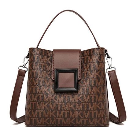 Mærke Kvinder Læder Håndtasker Mode Dame Taske BRUN