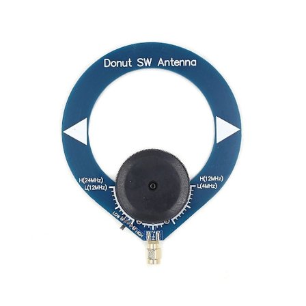 Sw Kortbølgeantenne Mini Loop Antenne 4mhz-24mhz Liten Loop Antenne For Hfdy Malahiteam Dsp1 Dsp2