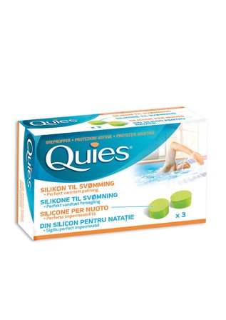 Quies Silikone Ørepropper Voksne 3 par, Tøj & Bolig, Rejsetilbehør, Ørepropper