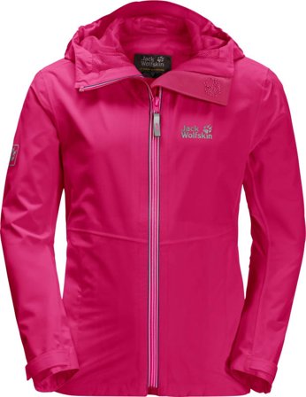 Jack Wolfskin Jwp Shell Kids Children shell jackets Pink 128