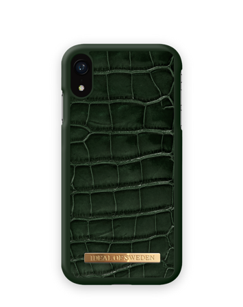Croco Case iPhone XR Evergree