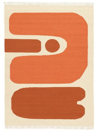 Blobber Indoor/Outdoor Rug Washable 200X300 Orange