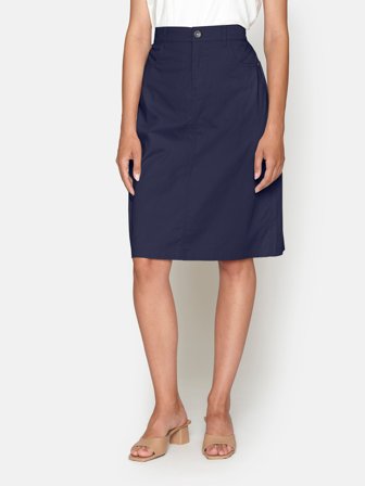 JENSEN - Nederdel - Navy