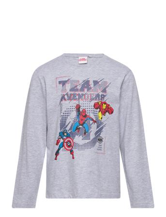 Long-Sleeved T-Shirt Grey Marvel