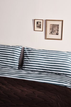 Jotex - Putevar 50x90 Cm Blå/hvit - KAYO - Kjøp Putevar hos Jotex