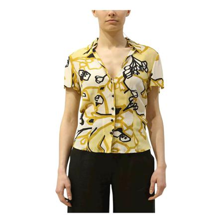 Ottod'Ame Shirt Gul, Dame Skjorter