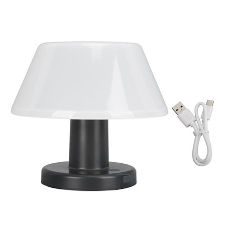 Udendørs Solcellebordlampe IPX4 Vandtæt Høj Lysstyrke Dæmpbar Solcellebordlampe til Indendørs og Udendørs Brug-FA-