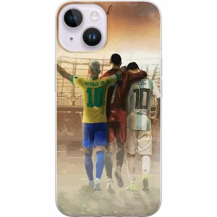 Apple Iphone 14 Genomskinligt Skal Messi