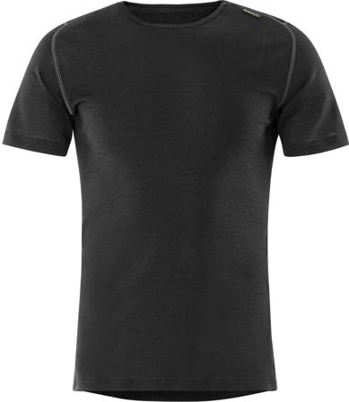 Fristads Unisex Flamestat Devold underställ T-shirt 7431 UD, Svart