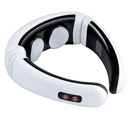 Elektrisk Pulse Nacke Och Rygg Massager Långinfraröd Uppvärmning