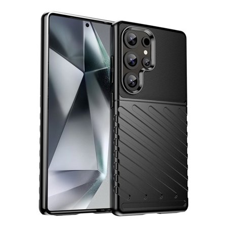 Silikoni kotelo Samsung Galaxy S25 Ultra - Svart