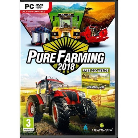 Simuleringsstöd Techland Pure Farming 2018