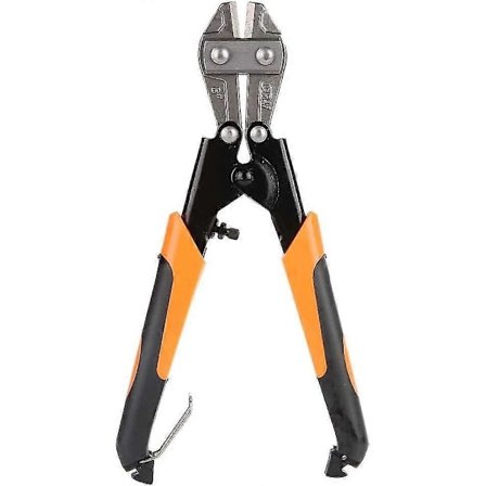 Pulttisakset Mini pulttisakset Mini pultti- ja vaijerileikkuri (musta oranssi) (1 kpl)