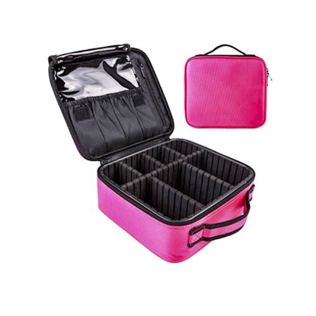 Vanity Case Beauty Box ROSE RED