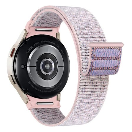 Armband för Samsung Galaxy Watch 7/6/4/classic/5 pro 44mm 40mm handled Utan Glipor Nylon sport loop correa armband Galaxy Watch 7 Armband