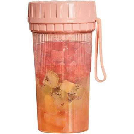 Bärbar Blender, Mini Fruktjuicer 300ml, USB Laddningsbar Smoot