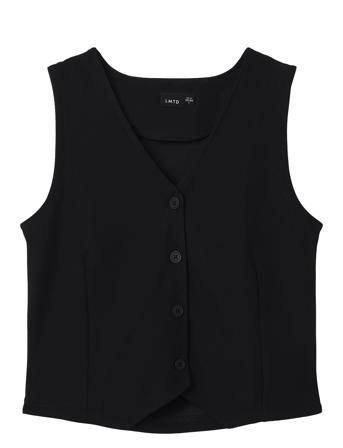 Nlfrette Waistcoat Black LMTD
