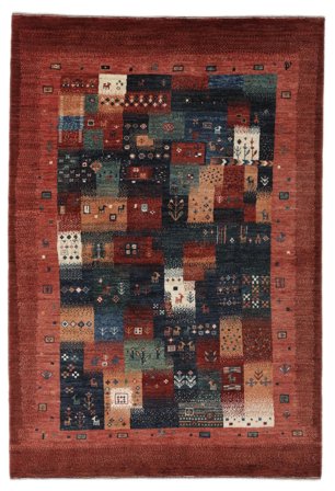 Abstracta Pequeño Loribaft Fine Alfombra 120X174 Lana